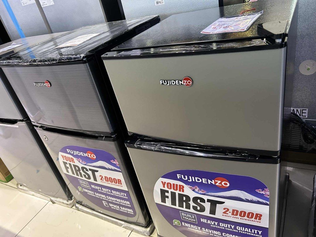 FUJIDENZO PERSONAL REFRIGERATOR (Category: Refrigerators and Freezers) located in Quezon City. Submitted by maryann5721 (Listing ID 1452476553, Image 1). Description: FUJIDENZO PERSONAL REFRIGERATOR RDD35T-8,400 RBT-35SL-9,000 IRD-35G-8,700 inverter Single Door IRB40MKS- 8,000 IRB30MKS-7,100 IRB18HS- 5,900 Brand new and sealed with warranty and receipt 7 days outright replacement on factory defect with proven defective report Fujidenzo Warranty P