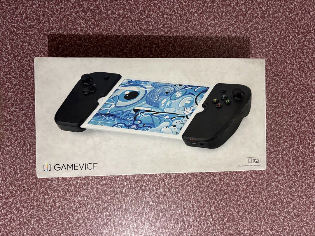 GAMEVICE Controller for IPad Mini (Category: Controllers) located in Santa Rosa. Submitted by milky_dotss (Listing ID 1452477188, Image 2). Description: -compatible w/ ipad mini 2, mini 3, mini 5 (lightning port) -no major issues -comes w orig box -rfs: need funds for my mom’s medication -mop:gcash | mod: jnt or lalamove -loc: sta. rosa laguna.