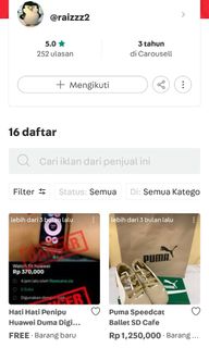 (Kategori: ) berada di . Dikirim oleh robin99syah (ID iklan 1452365768, Gambar 1). Deskripsi: .