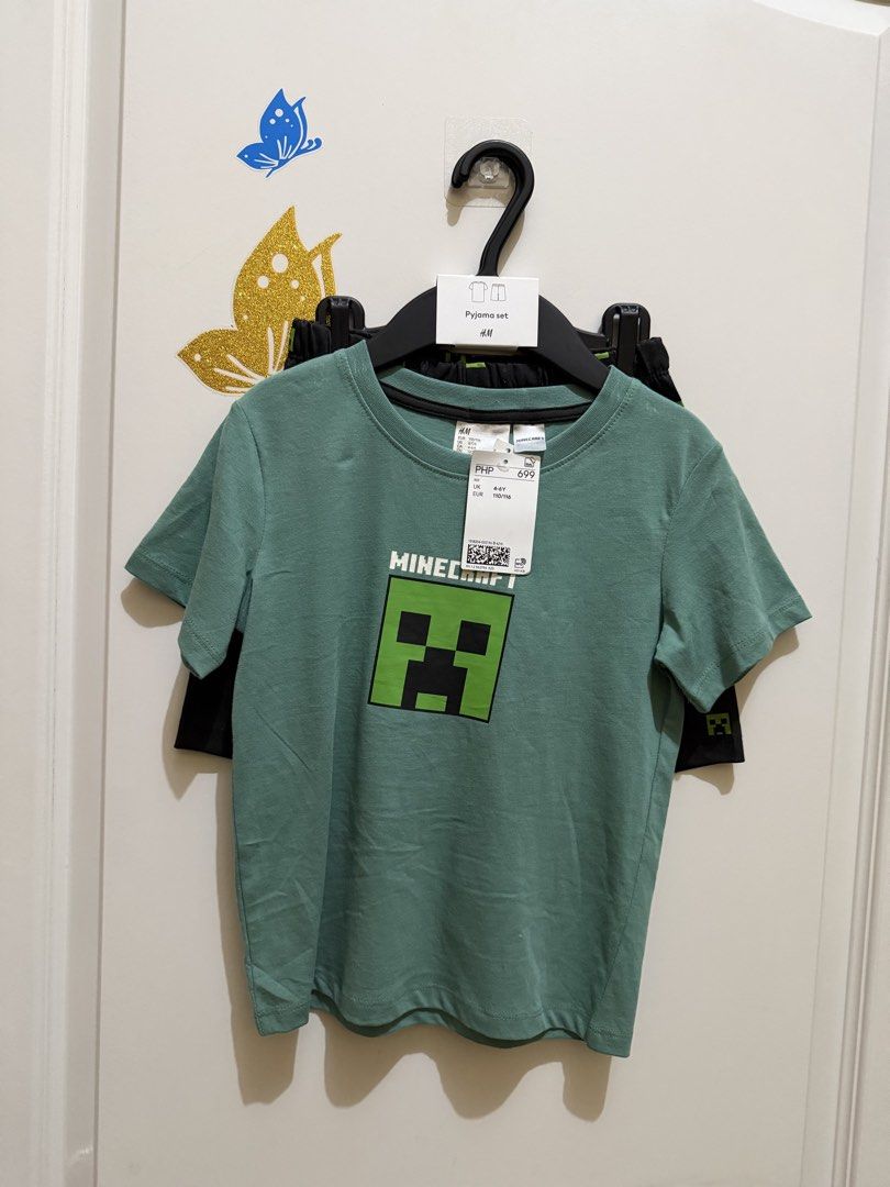H&M minecraft set (Category: Babies & Kids Fashion) located in Caloocan City. Submitted by storm4 (Listing ID 1452376419, Image 3). Description: 8-10.