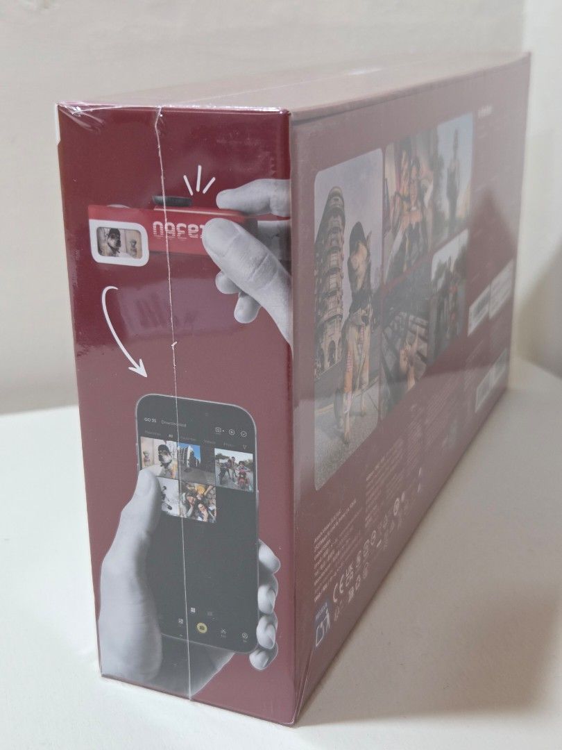 Insta360 GO 3S Retro Bundle Special Edition (128 GB Red) (Category: Cameras) located in San Mateo. Submitted by newwind.4abeb1 (Listing ID 1452376263, Image 3). Description: Hii! Selling my Insta360 Go 3S Retro (128GB Red) for ₱14,500! 📌 Brand new — still completely sealed. 📌 Box in excellent condition. 📌 Complete accessories inside the box. Inclusions: • GO 3S Standalone Camera • Retro Viewfinder (Classic Red) • NFC Custom Skin • Magnet Penda