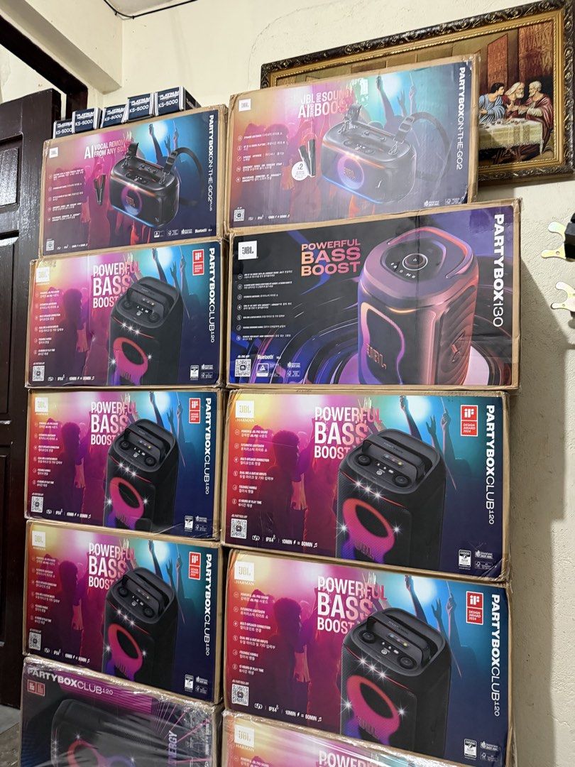 Jbl partyboxclub 120 (Category: Soundbars, Speakers & Amplifiers) located in Manila. Submitted by jaroldr362 (Listing ID 1452330895, Image 1). Description: Jbl partyboxclub 120 Brand new 15k only Location 👇 Rosewood homes tagapo sta.rosa laguna Nagdedeliver din door to door Test muna bago bayad 0926365460.