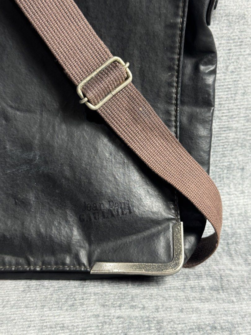Jean Paul Gaultier - Archival Shoulder Bag (Category: Sling Bags) located in Manila. Submitted by members-only (Listing ID 1452508140, Image 3). Description: Jean Paul Gaultier Archival Shoulder Bag Still in Very good condition for its age No major issue/flaws Sign of wear Adjustable strap Presentable See details in the picture 💯Guaranteed authentic - Rarely seen in market.