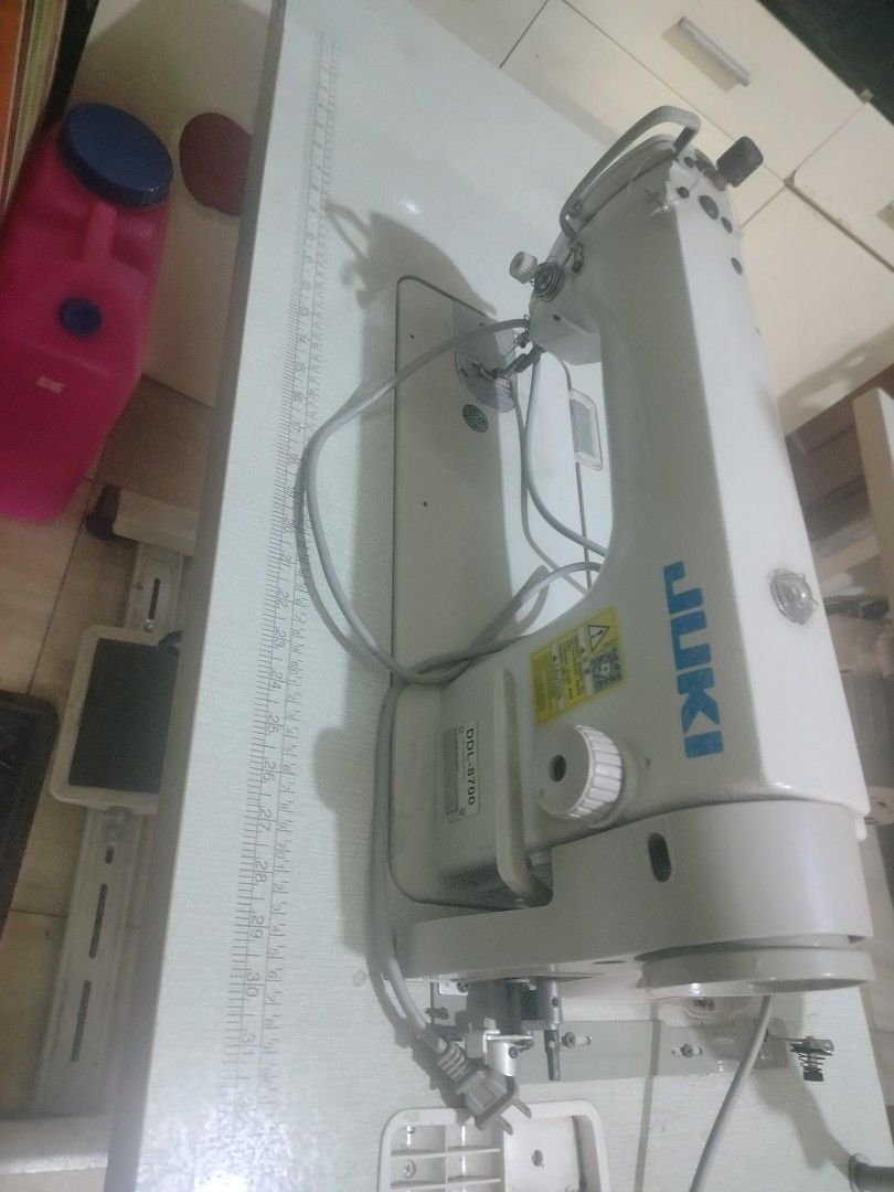 JUKI DDL-8700 Industrial Sewing Machine (Category: Other Home Appliances) located in Manila. Submitted by hassanalsa47489 (Listing ID 1452428611, Image 1). Description: - JUKI DDL-8700 Industrial Sewing Machine - SIRUBA Overlock Machine - Reliable workhorses for your sewing needs - Ideal for tailoring and garment making - Both machines are ready for immediate use - Feel free to ask any questions!.