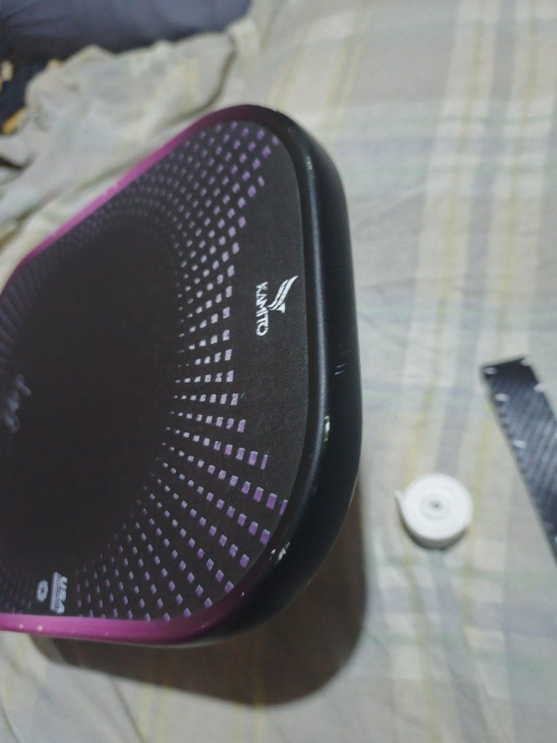 Kamito gamma pickleball paddle (Category: Other Sports Equipment and Supplies) located in Bacoor. Submitted by joromoto18 (Listing ID 1452405871, Image 3). Description: for sale preloved original pickleball paddle stiil in good condition kamito gama paddle 2,200 pesos na lang fixed price sayang at di na nagagamit issue is umangat konti ibabaw bought if for 9k last march wala n sa rotation kaya na sock n lng selling as is lang po mas ok check nyo 