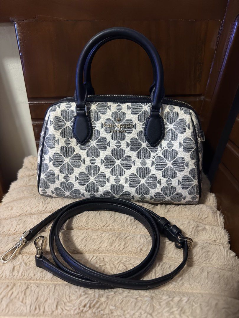 Kate Spade Flower Duffle Crossbody Bag (Category: Cross-body Bags) located in Lucena. Submitted by sgp1013 (Listing ID 1452436088, Image 2). Description: Original Kate Spade Duffle Bag Small Only used a few times Looks new No flaws I accept COD/COP with minimal dp.
