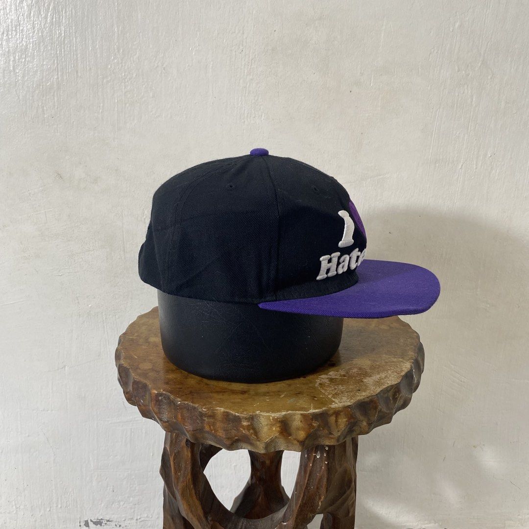 KAYO🧢 | Black Front Embroided Statement “I love Haters!” Baseball Cap (Category: Caps & Hats) located in Bulacan. Submitted by orc.ph (Listing ID 1452415558, Image 3). Description: KAYO🧢 | Black Front Embroided Statement “I love Haters!” Baseball Cap Material Used: Acrylic - Black - Embroided Front Statement “I Love Haters!” - Baseball Cap - Snapback Closure Lock - Streetwear - Sportswear - Casual - Adjustable Size: OSFA (One Size Fits All) Pri