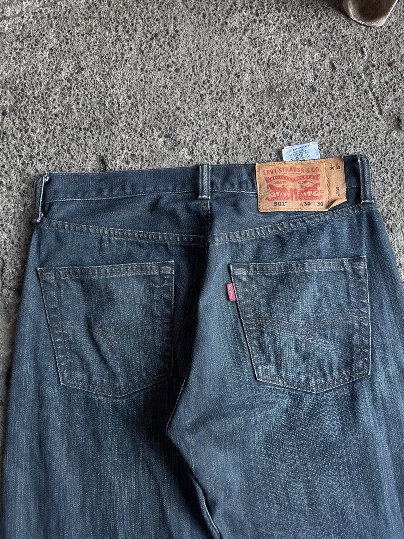 Levi’s 501 Original Fit Pants (Category: Jeans) located in Bulacan. Submitted by jayrholazaro (Listing ID 1452381924, Image 2). Description: Waist: 30” Length: 39.5” Thigh: 11” Hem: 8” 📍Pandi, Bulacan 🚚J&T Express / Lalamove DM TO PURCHASE!.