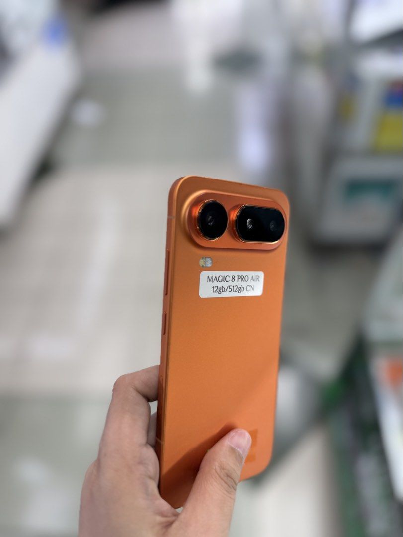 magic 8 Pro Air 12/512GB china rom Openline Complete (Category: Other Gadgets) located in San Juan City. Submitted by najihahtelecomshop2018 (Listing ID 1452472007, Image 3). Description: Legit Store | Original unit FOR SALE | TRADE / SWAP ▫️INSTALLMENT thru: 🔸Credit Card (straight / installment) 🔸Ggives / Gcredit + 6% interest 🔸Spay Later + 6% interest (RFS: Buy and Sell any kinds of Gadgets) Description: Magic 8 Pro Air 12/512GB China rom Op