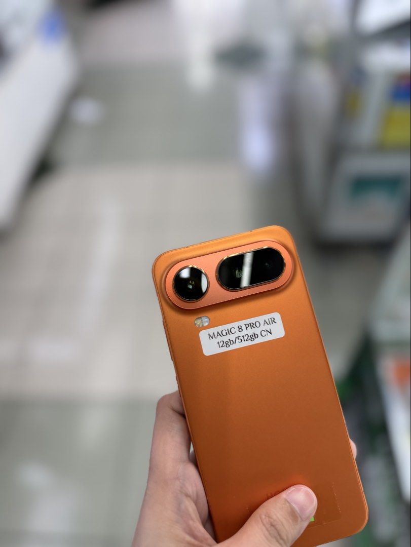 magic 8 Pro Air 12/512GB china rom Openline Complete (Category: Other Gadgets) located in San Juan City. Submitted by najihahtelecomshop2018 (Listing ID 1452472007, Image 2). Description: Legit Store | Original unit FOR SALE | TRADE / SWAP ▫️INSTALLMENT thru: 🔸Credit Card (straight / installment) 🔸Ggives / Gcredit + 6% interest 🔸Spay Later + 6% interest (RFS: Buy and Sell any kinds of Gadgets) Description: Magic 8 Pro Air 12/512GB China rom Op