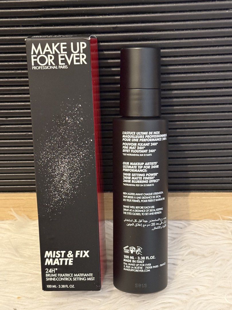 Make up for ever 24 hr Mist & Fix Matte (Category: Makeup) located in Quezon City. Submitted by quirksandcurls (Listing ID 1452456097, Image 2). Description: .