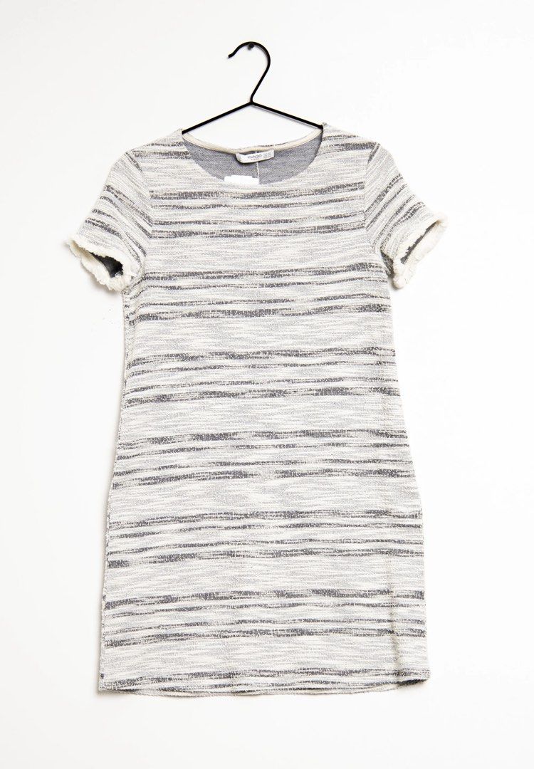 Mango Basics Striped T-Shirt Dress (Category: Dresses) located in Pasay City. Submitted by mochasminimart (Listing ID 1452402354, Image 1). Description: - Features sleeves with raw hem detail. - Made with a textured fabric for a comfortable feel. - Ideal for everyday wear and easy to style. -Fits XS-S -No issues -Negotiable .