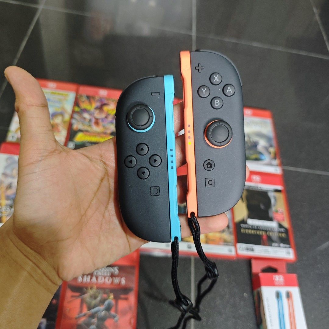Nintendo Switch 2 Games/ Accessories/Controller Original (Category: Nintendo) located in Quezon City. Submitted by shopme_gadget30 (Listing ID 1452387142, Image 2). Description: kindly Read the details Pricelist Games: Donkey Kong Bananza - 3150 Resident Evil Requiem (Unused Code)- 3050 Assassins Creed Shadows -2550 Final Fantasy VII Rebirth - 1750 Hitman World of Assassination Signature Edition - 1750 Accessories/Controller Switch 2 Controller w