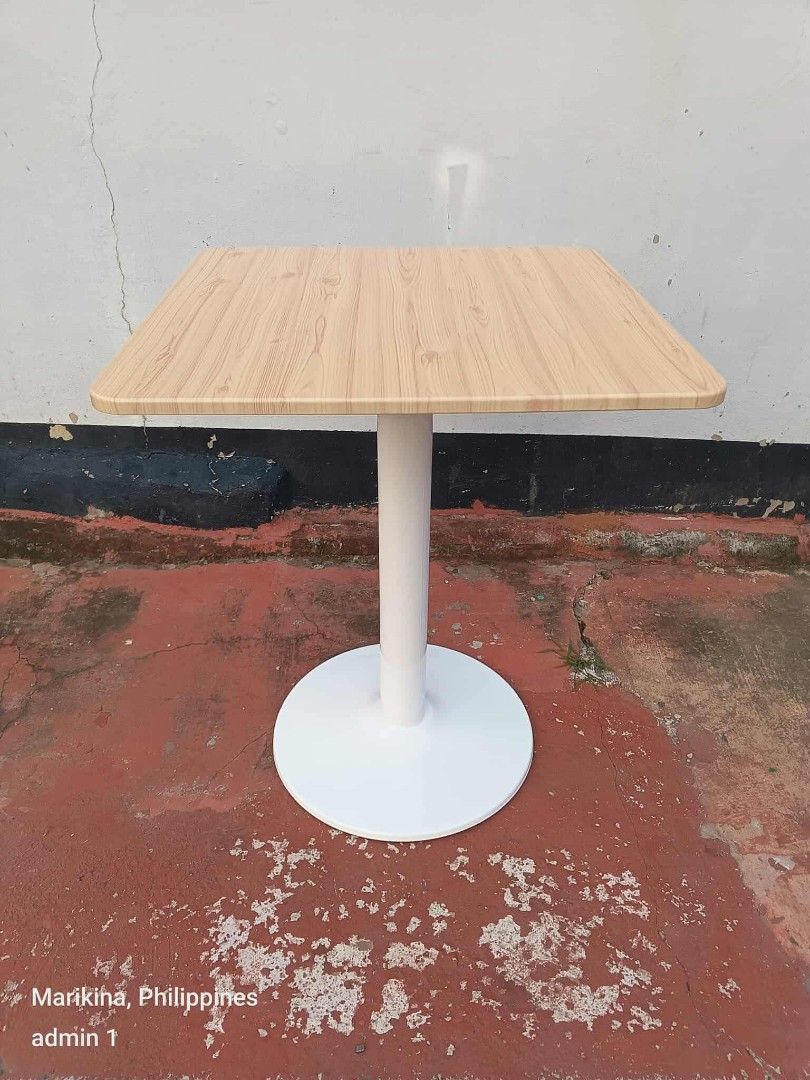 Nordic Square Table (Category: Tables & Sets) located in Manila. Submitted by redonlineshop (Listing ID 1452321840, Image 2). Description: NORDIC SQUARE TABLE ₱1500 60x60x75cm ON HAND BRAND NEW Mode of Payment: Gcash,COD Same day delivery PM for orders and inquiries.