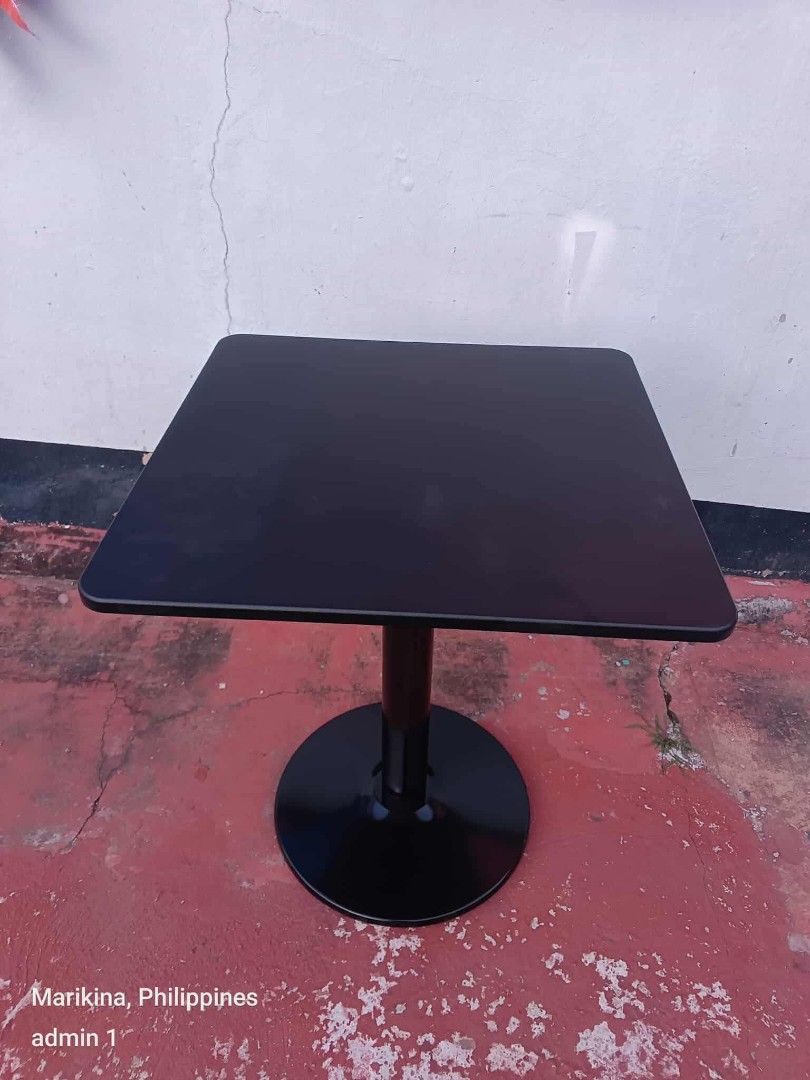 Nordic Square Table (Category: Tables & Sets) located in Manila. Submitted by redonlineshop (Listing ID 1452321840, Image 3). Description: NORDIC SQUARE TABLE ₱1500 60x60x75cm ON HAND BRAND NEW Mode of Payment: Gcash,COD Same day delivery PM for orders and inquiries.