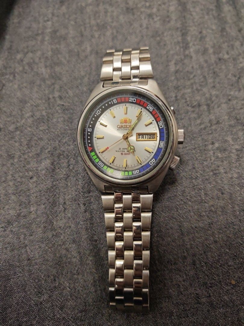Orient （分類：手錶）位於 Hong Kong。 由 raylam1229 提交（商品編號 1452479036，圖片 2）。簡介： orient 手錶較少使用$800。