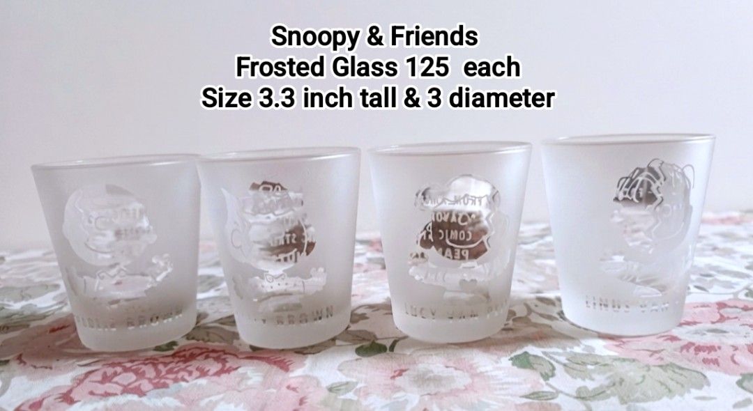 Peanuts Snoopy Glasses (Category: Other Kitchenware & Tableware) located in Binan City. Submitted by mayjhe (Listing ID 1452454693, Image 1). Description: 💛 For Sale 💛 🌸 Snoopy 🍀 Glasses 📍 Condition: Good 💰 Price is ₱ 125.00 each 👉 Other details posted 🇵🇭 Location Biñan Laguna 🛵 Courier J& T and Lalamove 📋 Shipping by schedule 📍 NO COD & COP 📌 All items are carefully packed and labeled with Fragile stickers for breakable goods. Howev
