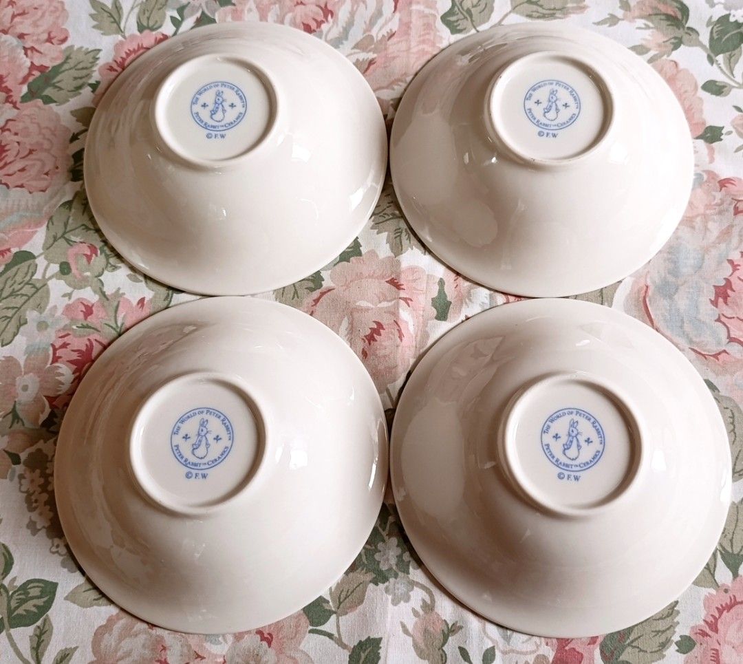 Peter Rabbit Bowls (Category: Dinnerware & Cutlery) located in Binan City. Submitted by mayjhe (Listing ID 1452447588, Image 2). Description: 💛 For Sale 💛 🌸 Peter Rabbit 🍀 Ceramics Bowl 📍 Condition: Good 💰 Price is ₱ 155.00 each 👉 Other details posted 🇵🇭 Location Biñan Laguna 🛵 Courier J& T and Lalamove 📋 Shipping by schedule 📍 NO COD & COP 📌 All items are carefully packed and labeled with Fragile stickers for breakable goods. Howeve