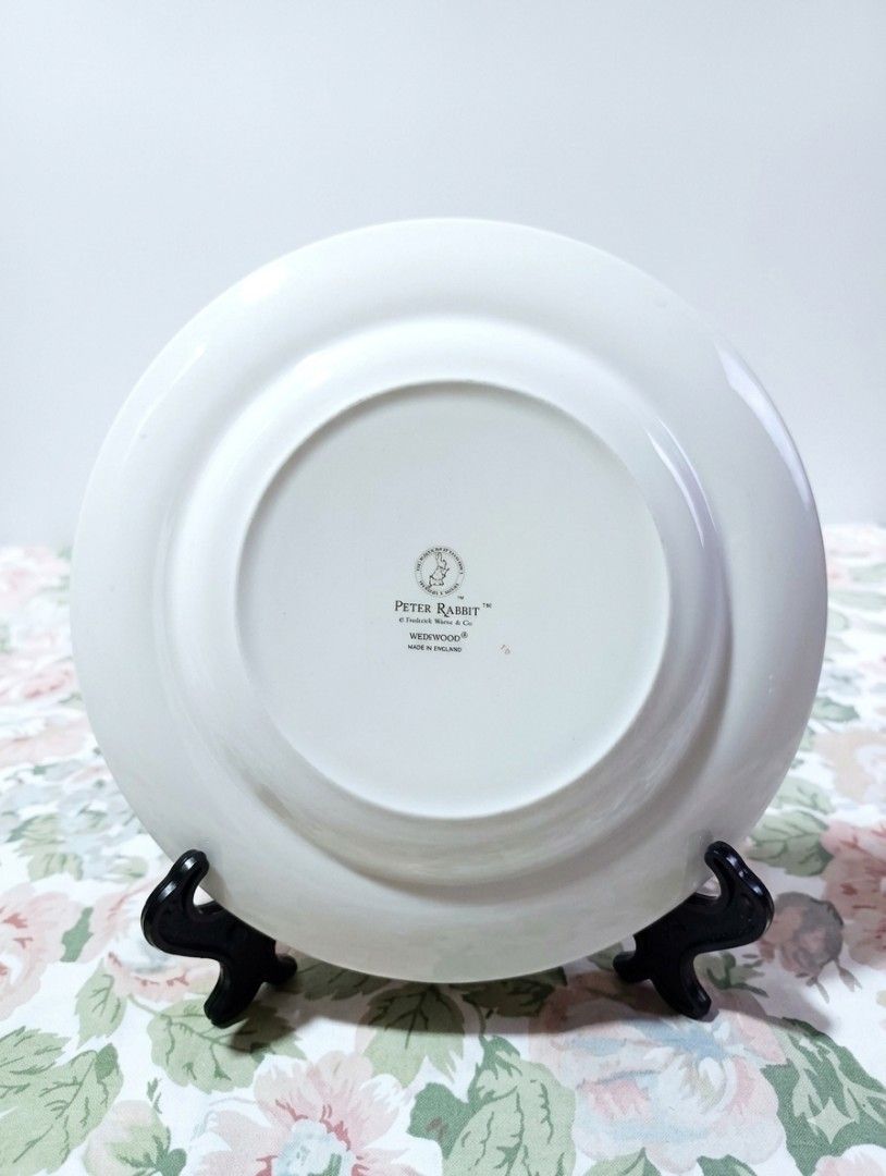 Peter Rabbit Wedgewood Plate (Category: Dinnerware & Cutlery) located in Binan City. Submitted by mayjhe (Listing ID 1452448849, Image 2). Description: 💛 For Sale 💛 🌸 Peter Rabbit 🍀 Ceramic Plate 📍 Condition: Good 💰 Price is ₱ 180.00 👉 Other details posted 🇵🇭 Location Biñan Laguna 🛵 Courier J& T and Lalamove 📋 Shipping by schedule 📍 NO COD & COP 📌 All items are carefully packed and labeled with Fragile stickers for breakable goods. H