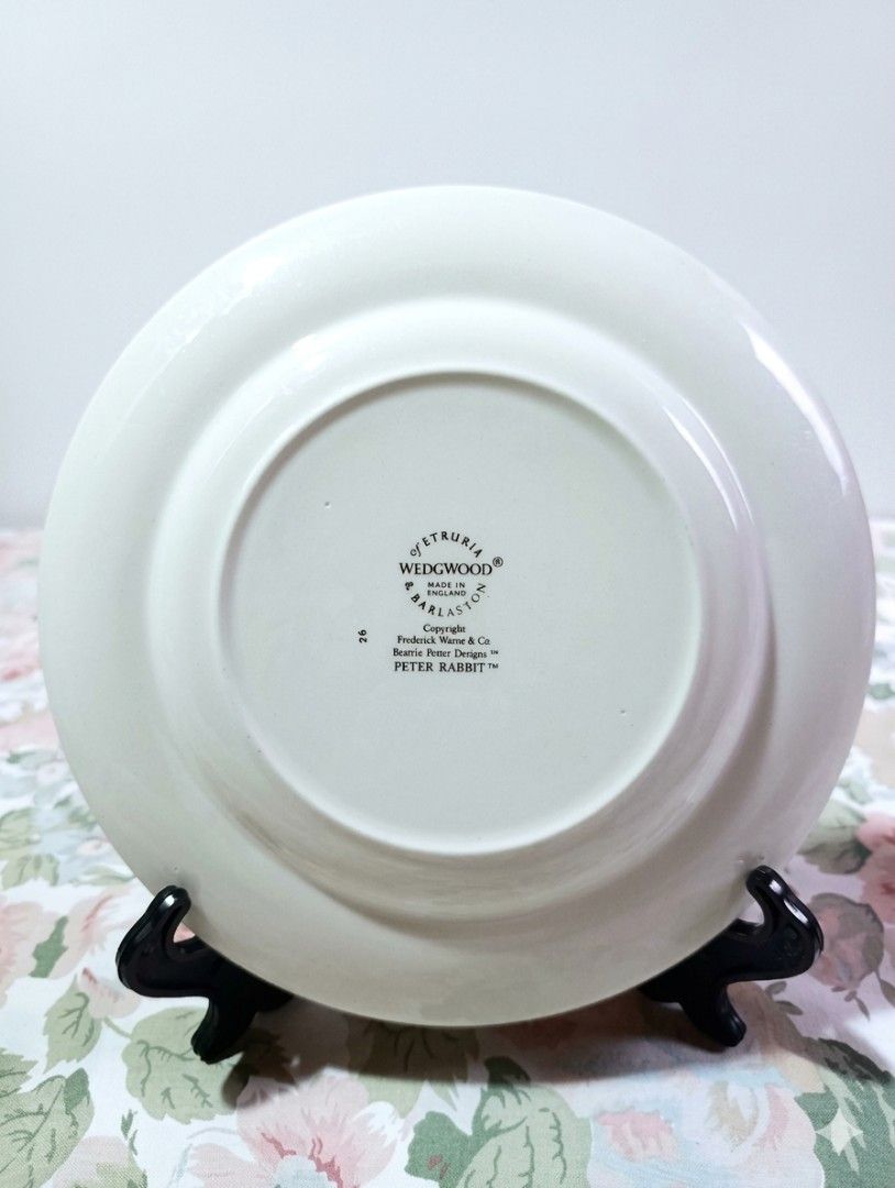 Peter Rabbit Wedgewood Plates (Category: Dinnerware & Cutlery) located in Binan City. Submitted by mayjhe (Listing ID 1452448641, Image 2). Description: 💛 For Sale 💛 🌸 Peter Rabbit 🍀 Ceramics Plates 📍 Condition: sign of used 💰 Price is ₱ 150.00each 👉 Other details posted 🇵🇭 Location Biñan Laguna 🛵 Courier J& T and Lalamove 📋 Shipping by schedule 📍 NO COD & COP 📌 All items are carefully packed and labeled with Fragile stickers for bre