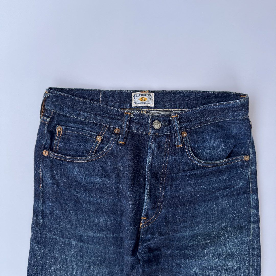 Pherrow’s Lot 466 20th Anniversary model (Category: Jeans) located in Iloilo. Submitted by 50houndidz (Listing ID 1452356650, Image 3). Description: Pherrow’s Lot 466 20th Anniversary model excellent no issue size: 28 measurements: 29 waistline 37 length 7 leg opening dm for more questions .