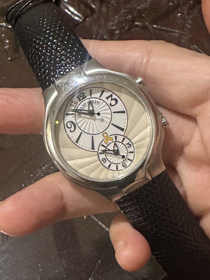 Philip Stein Limited Edition Corazon Aquino Watch (Category: Luxury Watches) located in Manila. Submitted by roseluxuryitems (Listing ID 1452380108, Image 3). Description: - Limited Edition Philip Stein Watch (202/1011) - Tribute to Corazon Aquino, Mother of Democracy - Unique Dual Dial Design - Water Resistant 3 ATM - Black Textured Strap - A truly special collectible piece -Quartz .