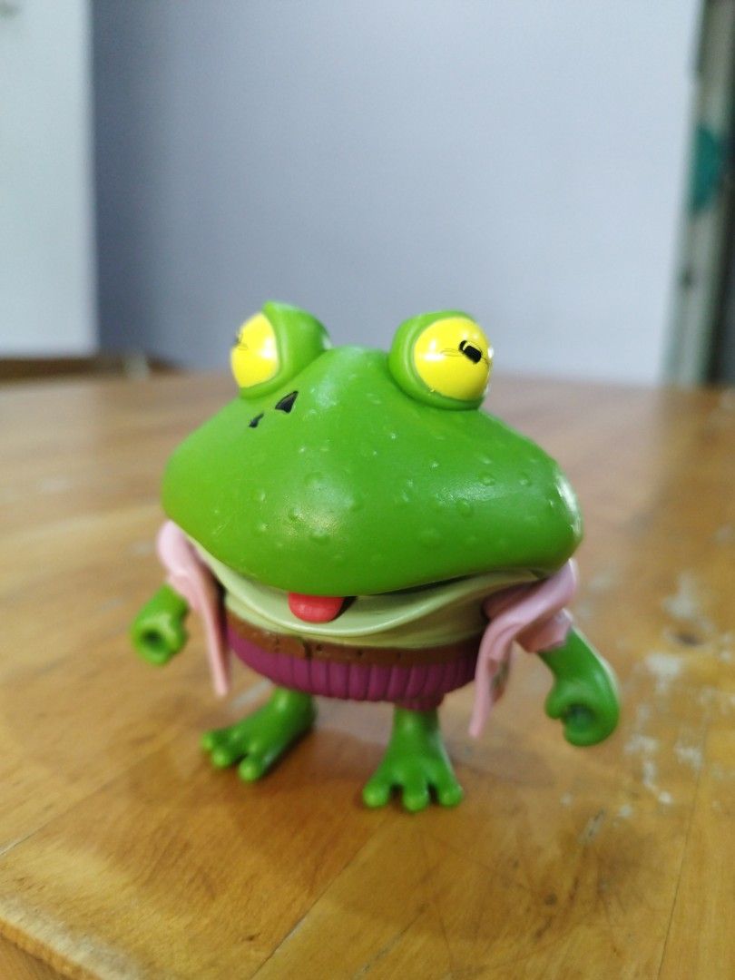 Playmates Teenage Mutant Ninja Turtles Mutant Mayhem Genghis Frog The Croakin' Bloke figure (Category: Toys & Games) located in Shah Alam. Submitted by hans_vault87 (Listing ID 1452414555, Image 1). Description: Playmates Teenage Mutant Ninja Turtles Mutant Mayhem Genghis Frog The Croakin' Bloke figure Price: RM 43 Condition: 8/10 (Sell as is) Remarks: - Great collection for TMNT fan - Item without retail packaging/box - What you see is what you 