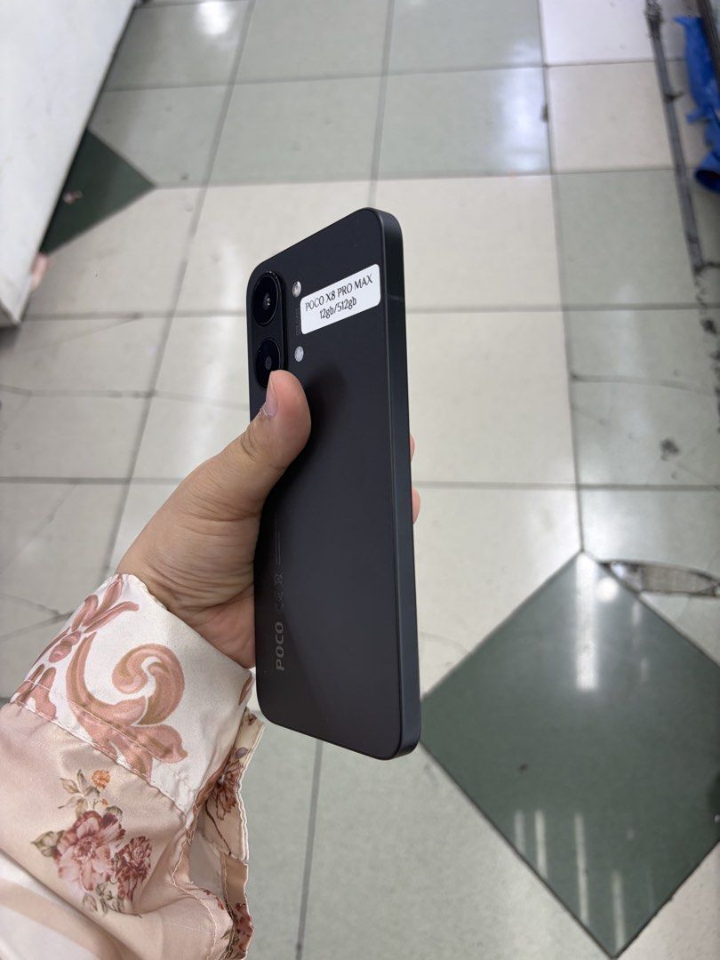 Poco X8 Pro Max 512gb FU NTC No issue (Category: Android Others) located in San Juan City. Submitted by javedsgadgetshop (Listing ID 1452322403, Image 3). Description: WE BUY AND SELL SO PWEDE MAGBINTA OR SWAP ! INSTALLMENT OPTIONS : SPAY LATER / GGIVES / CREDIT CARD / SKYRO / HOMECREDIT (BRANDNEW) Quick Specs : 26,999 💵 Poco X8 Pro Max •512gb •NTC Variant •Good batt health •Factory Unlock •95% Smoothness •No hidden issue | No Repaired •100% Aut