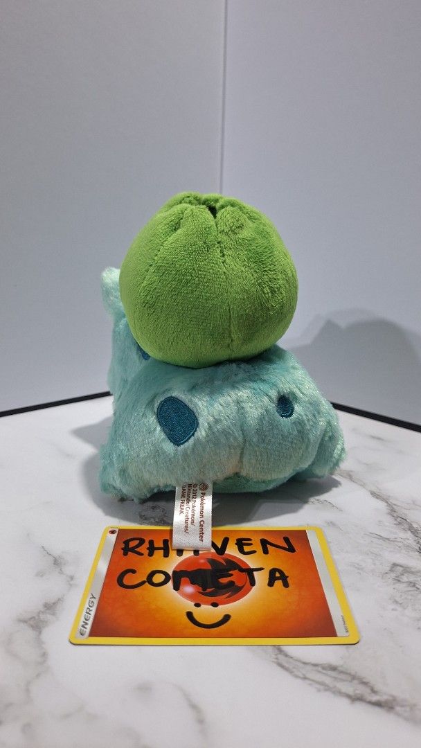 Pokemon Center Fuzzy Boa 2012 Bulbasaur plush (Category: Plushies & Soft Toys) located in Quezon City. Submitted by rhavendc (Listing ID 1452408976, Image 3). Description: Pokemon Center Fuzzy Boa 2012 Bulbasaur plush Still with tush tag No issues 📌 Payment via Maribank 📌 Shipping via LBC/JnT/Lalamove/Grab 📌 Pickup/Meetup around Villongco or Pilot (Commonwealth, QC).