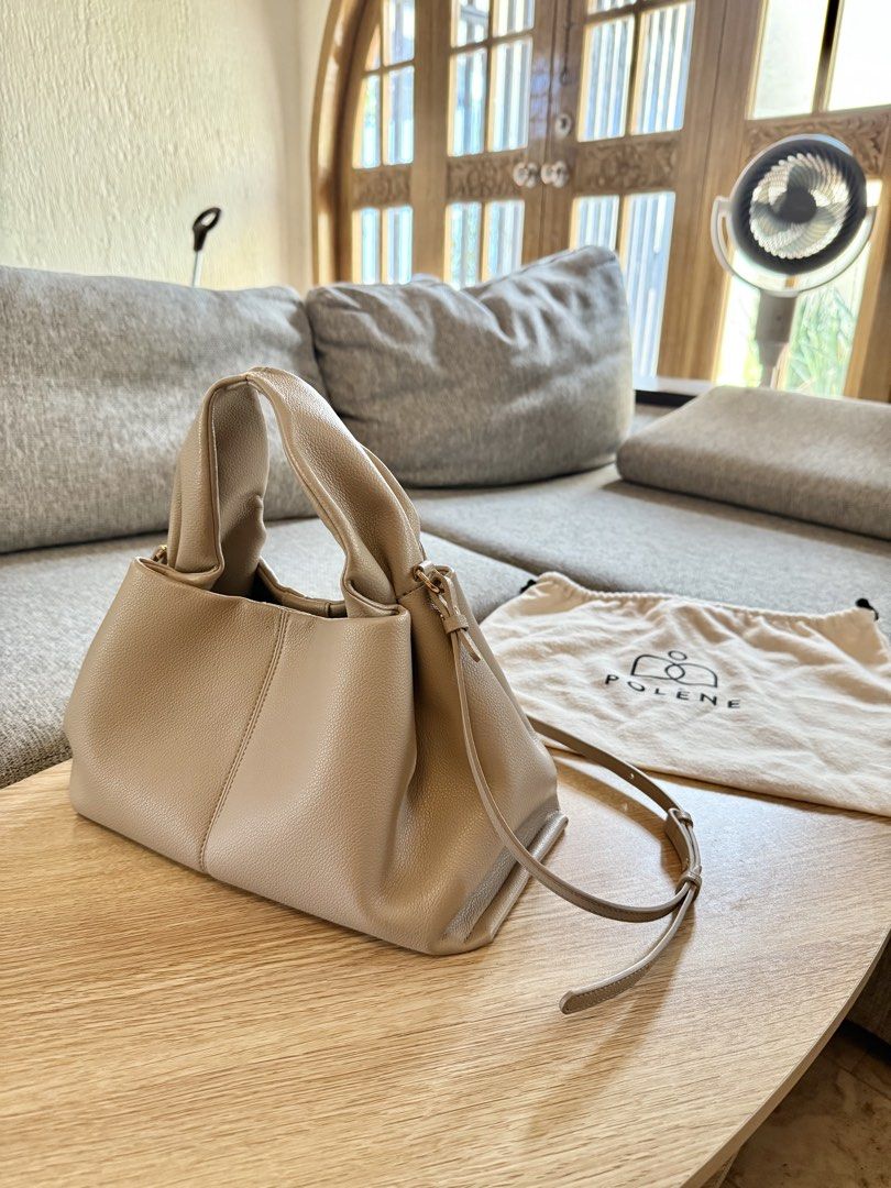 Polène Numero Neuf Regular (Category: Luxury Bags & Wallets) located in Muntinlupa City. Submitted by yang.stuff (Listing ID 1452364109, Image 3). Description: Authentic Polene Numero Neuf Regular Selling low due to minor leather peeling tho does not affect the bag’s functionality. Price still nego. Pm me.