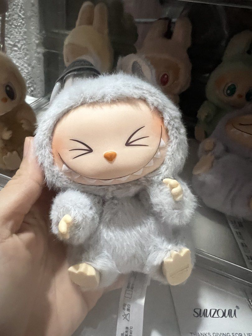 Pop Mart Labubu Have a Seat Collection (Category: Plushies & Soft Toys) located in Taguig. Submitted by strutstella (Listing ID 1452494397, Image 3). Description: - Adorable Pop Mart bunny plush toys - Made with soft and fluffy material - Available colors: beige, grey, light purple, mint green - Each bunny features a unique expression and bunny hood - Ideal for collectors or as a thoughtful gift Selling this as a set only All are in like new cond