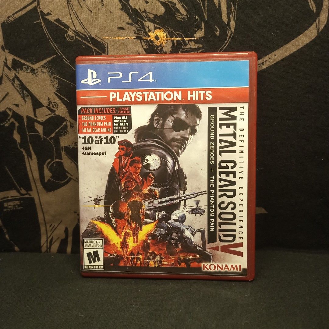 Ps4 metal gear solid v definitive edition (Category: PlayStation) located in Caloocan City. Submitted by starkstark (Listing ID 1452472425, Image 1). Description: (READ DESCRIPTION) SALE OR TRADE SALE or TRADE Make an offer po rfs: want new games Price Posted po has both phantom pain and ground zeroes Montalban location pwede shipping sagot ni buyer shipping fee buyer will handle the shipping kung gusto nyo cash on delivery sa lalamove kau magboo