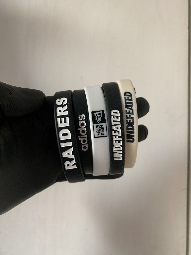RAIDERS, Adidas, New Era, UNDEFEATED Wristbands Bundle (Category: Activewear) located in Mabalacat. Submitted by mixx-stuff (Listing ID 1452335258, Image 1). Description: .