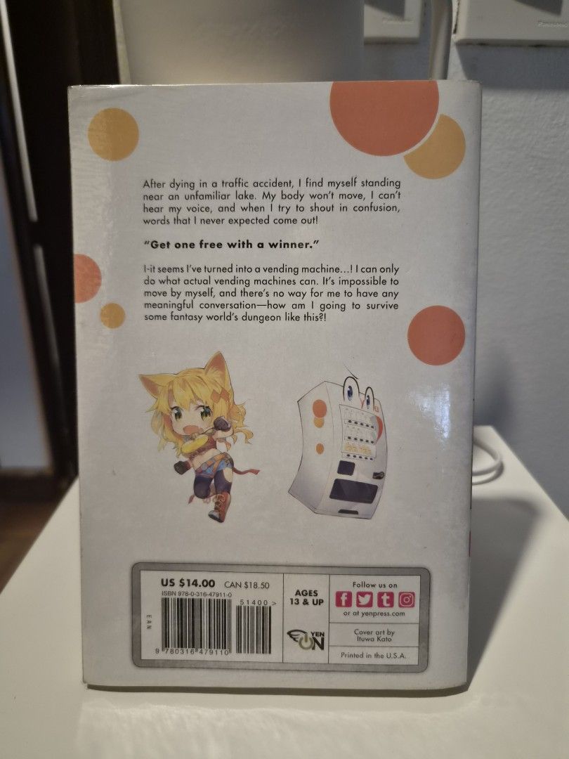 Reborn as a Vending Machine Vol 1 Light Novel (Category: Comics & Manga) located in Manila. Submitted by calcifie (Listing ID 1452354979, Image 2). Description: MOP: GCash, BPI Transfer, Wise (+5% transaction fee c/o buyer) MOD: LBC, Gogo Express, J&T Same Day delivery at buyers expense I do meet ups in BGC or Rockwell on weekends, can do same day delivery after payment. Item is coming from Parañaque..