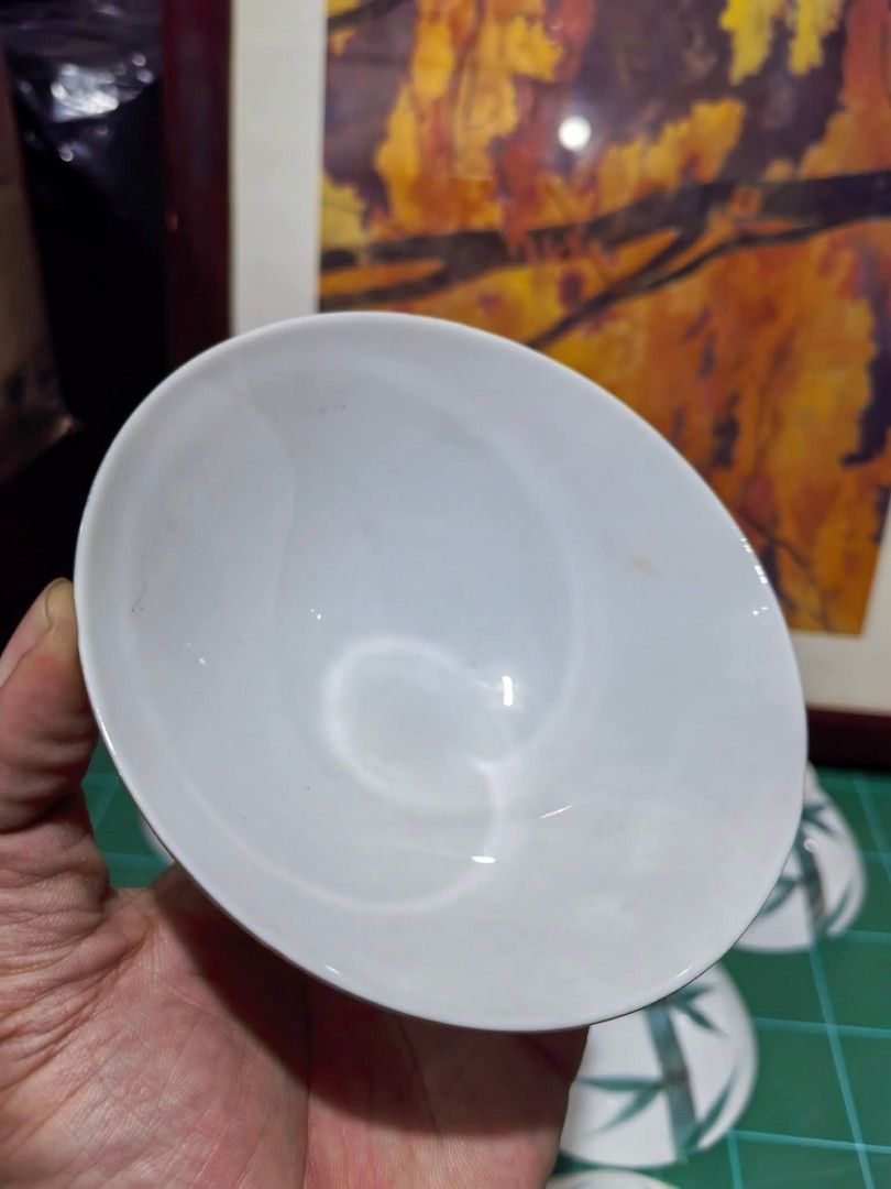 Rice Bowl - Ceramic Bamboo Art with - set 7 (Category: Other Kitchenware & Tableware) located in Cebu City. Submitted by dudes_villanueva (Listing ID 1452483997, Image 3). Description: Rice Bowl - Ceramic Bamboo Art with Gold Lining with Markings. Set of 7 📌 In excellent condition..