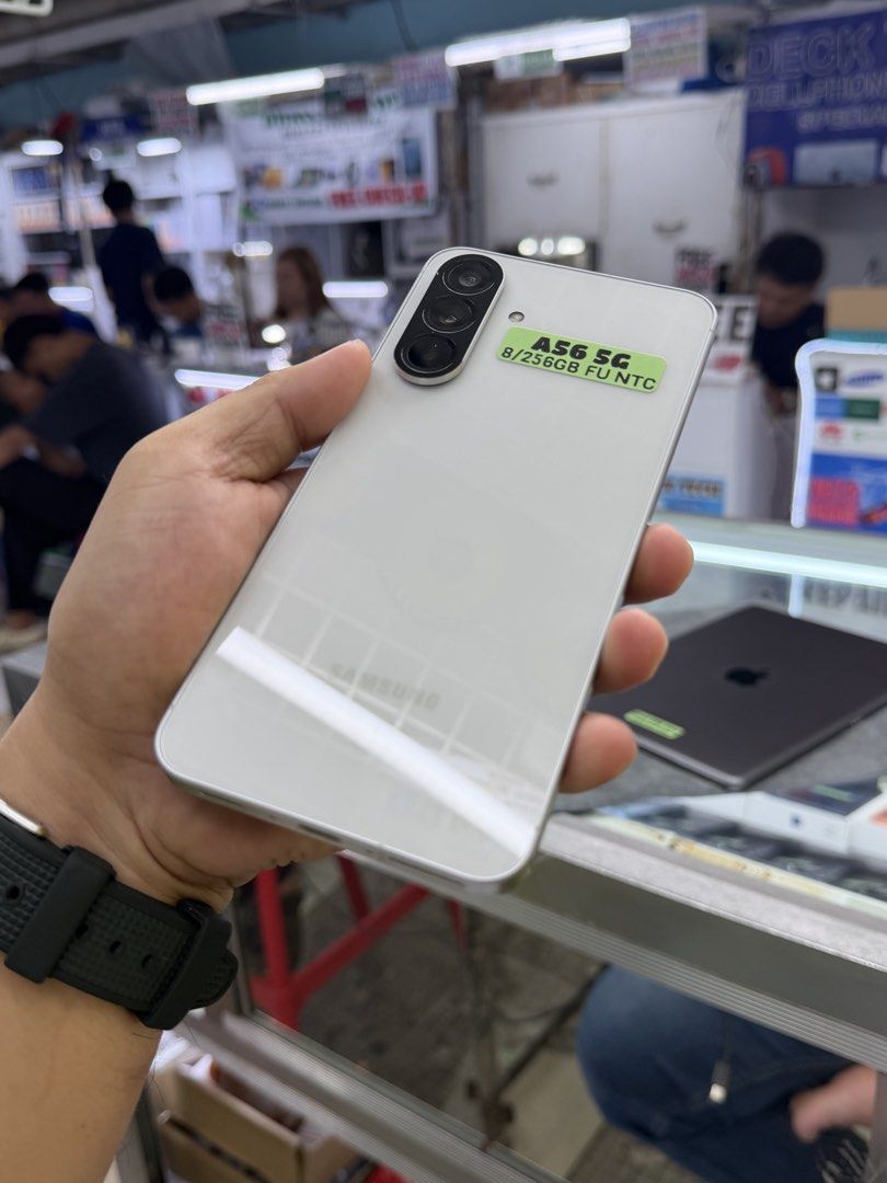 Samsung A56 8/256GB Openline NTC Approved 99%smooth ano issues (Category: Samsung) located in San Juan City. Submitted by saabangadgetshop (Listing ID 1452349261, Image 3). Description: Onhand | Pre-owned Samsung A56 5G 8/256GB 256GB OPENLINE NTC APPROVED NO HIDDEN ISSUES NO HISTORY OF REPAIR 99%Smooth TEST TO SAWA RESET ALL YOU WANT TEST ALL YOU WANT NOT REFURBISHED AUTHENTIC PHONE ALL WORKING (FREE 3UTOOLS) iPhones iPads only 🆓Freebies ✅Charge