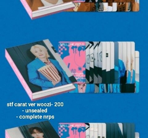 SEVENTEEN UNSEALED ALBUMS (Category: CDs & DVDs) located in Abucay. Submitted by kookwonlover (Listing ID 1452347440, Image 3). Description: * can transact in x or fb ^^ — ₱ on pic — payo/dop 1 week — good condi (dm for vid) — dm or comment mine * free pf.
