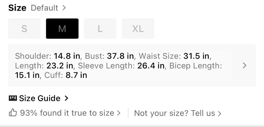 SHEIN blouse top (Category: Blouses) located in Kuala Lumpur. Submitted by di0rlovely (Listing ID 1452453083, Image 2). Description: sleeve kiri kanan jarang need to wear inner.