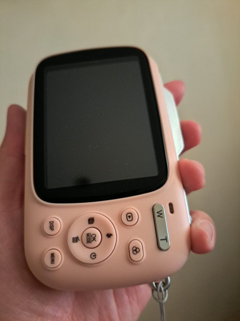 SJCAM 5K Digital Camera Pink (Category: Cameras) located in Antipolo. Submitted by jewels16 (Listing ID 1452339882, Image 2). Description: - Cute pink SJCAM digital camera - 18x powerful zoom - f/2.2 aperture for great shots - Perfect for capturing memories - Includes wrist strap - Sample photos available.
