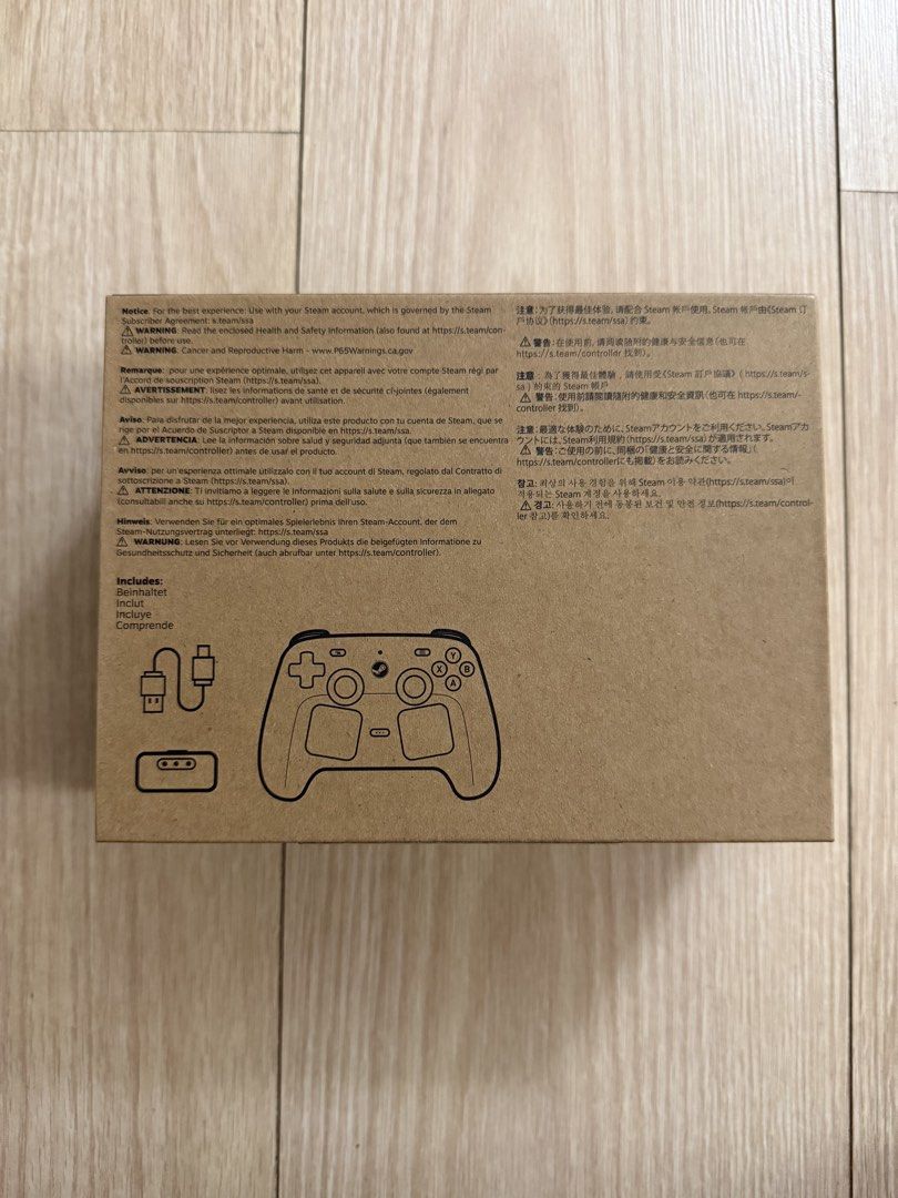 Steam Controller （分類：手掣）位於 Hong Kong。 由 kenetz77 提交（商品編號 1452449947，圖片 2）。簡介： Hey there, fellow gamers! Up for grabs is a genuine Steam Controller, perfect for diving into your PC game library. This controller offers a unique way to play, with its dual trackpads and customizable buttons. It's compatible with PC, so you can connect it and start gaming right away. Condition: Brand New。