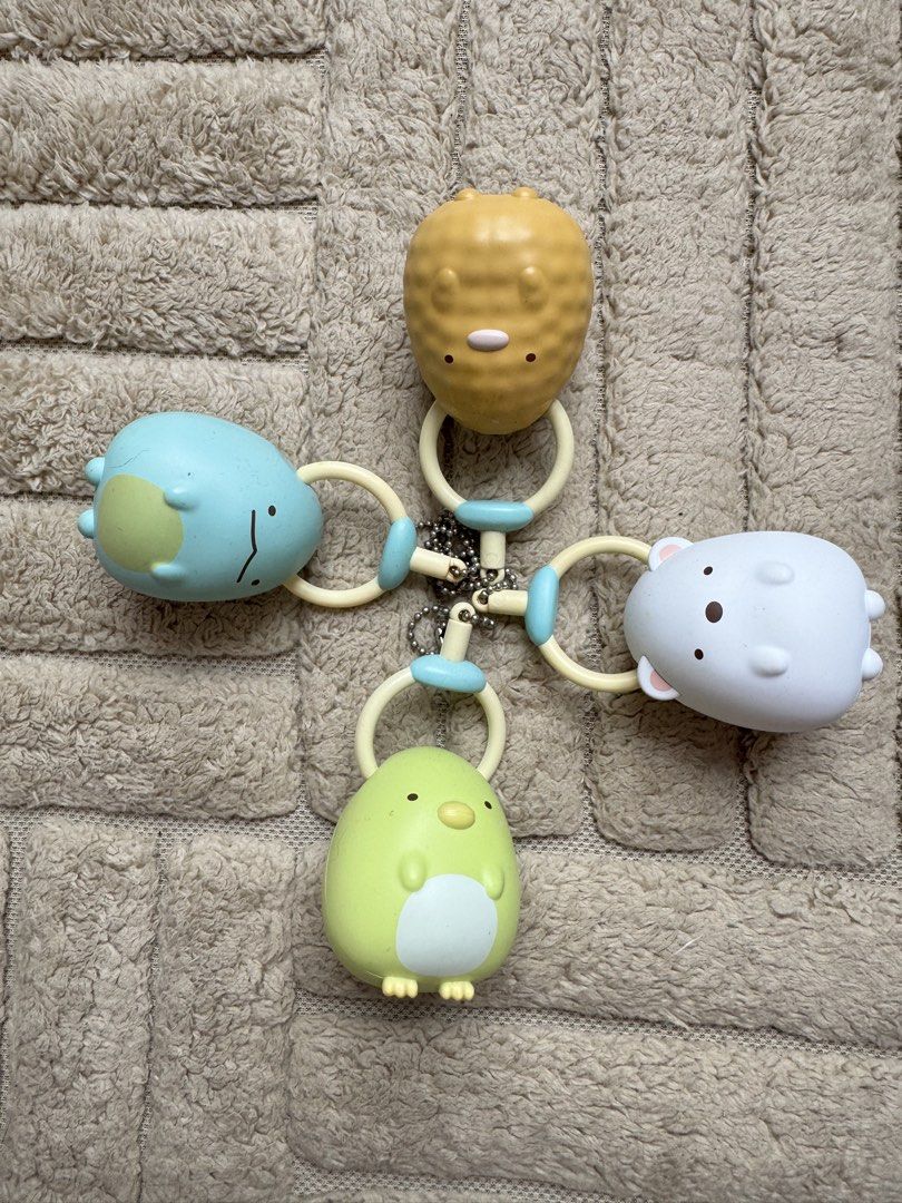 Sumikko gurashi hanging claw machine mascot bundle (Category: Designer & Blind Box Toys) located in Quezon City. Submitted by matchaislove (Listing ID 1452400085, Image 1). Description: 100 each if sold separately .