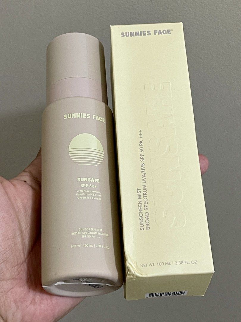 Sunnies sunscreen spray (Category: Face Care) located in Quezon City. Submitted by MsCLM (Listing ID 1452444209, Image 1). Description: Brand new Sealed Selling lo.