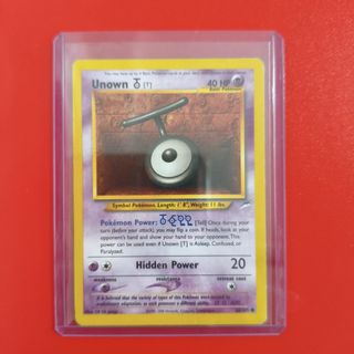 1995 unown pokemon card Over the Brick – Pokémon Evolves from null Type Unown pokemon For Sale |