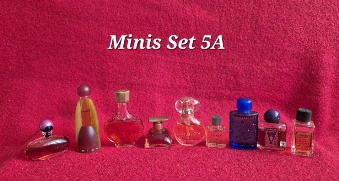 Vintage Collectors Mini Perfume bottles (Category: Fragrance & Deodorants) located in Makati City. Submitted by maydeleo1 (Listing ID 1451698890, Image 2). Description: Vintage Collectors Mini Perfume bottles sold per set php500/set additional discount for bundle purchases Set 1 SOLD Set 3 SOLD Set 4 SOLD Please note that this is an older bottle and due to age, the fragrance may have evolved RFS Decluttering.