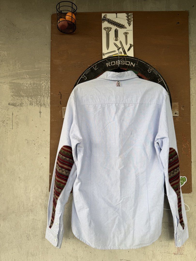 Visvim Albacore L/S (Category: Tshirts & Polo Shirts ) located in Makati City. Submitted by thethrilltofind (Listing ID 1452439935, Image 2). Description: Visvim Albacore L/S Size 1 on tag, kasya medium 19.5x27.5 storage stains, needs wash ₱1000 only.