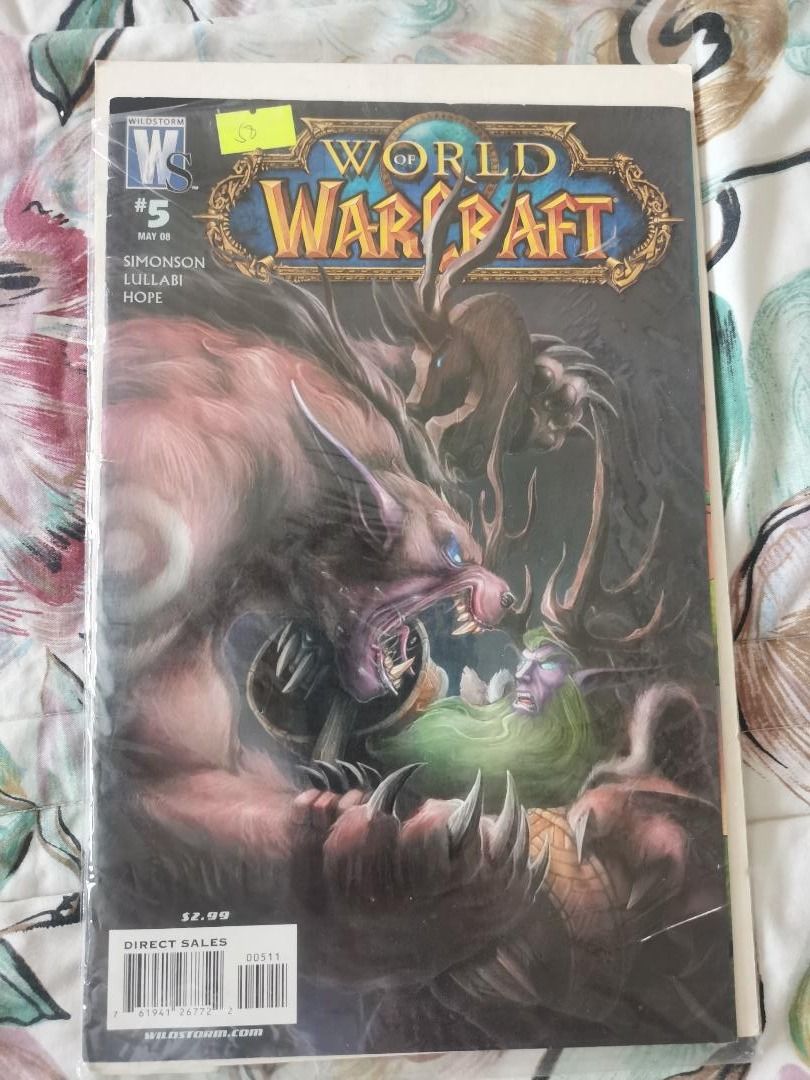World of Warcraft Comics Collection (Category: Comics & Manga) located in Manila. Submitted by tabitabz (Listing ID 1452379374, Image 2). Description: For Sale : World of warcraft comics set Some issues missing, the ones that i have are still in good condition. If Set - P 2,800 If per piece - 150/pc Reason for selling : Decluttering Item location is in Manila Shipping fee / rider fee will be shouldered by buyer.