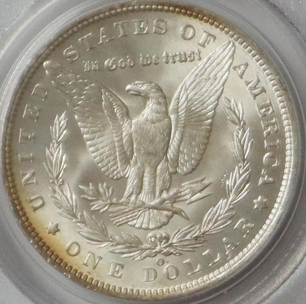 1885-O Morgan Silver Dollar MS63 PCGS Graded Coin (Category: Currency) located in Caloocan City. Submitted by oldbestseller72 (Listing ID 1452527449, Image 3). Description: - 1885-O Morgan Silver Dollar - Graded MS63 by PCGS - Features a unique mint mark - Excellent addition for coin collectors - Old PCGS Holder - Serial Number: 7162.63/1497834.