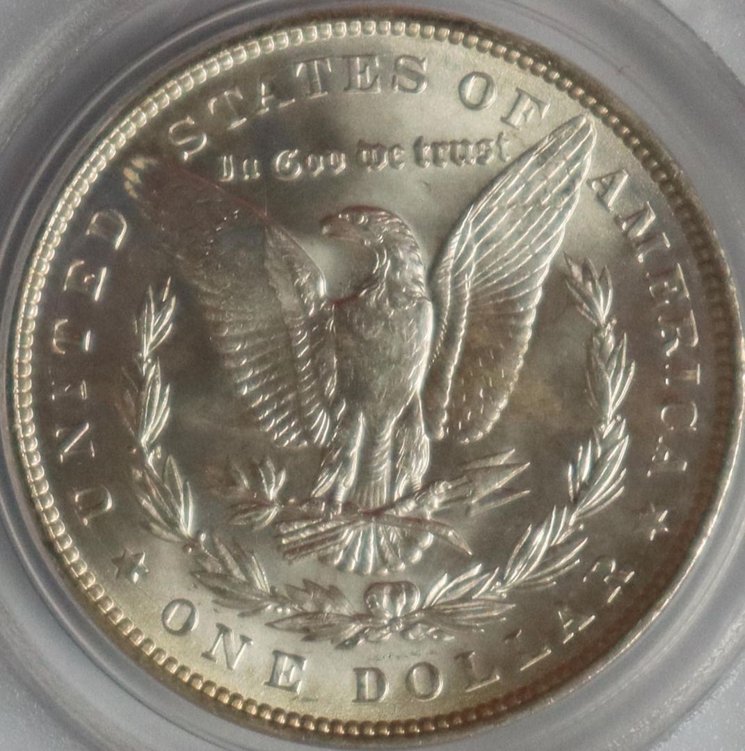 1887 Morgan Silver Dollar MS63 PCGS Graded Coin (Category: Currency) located in Caloocan City. Submitted by oldbestseller72 (Listing ID 1452530009, Image 3). Description: - 1887 Morgan Silver Dollar - Graded MS63 by PCGS - Features a unique mint mark - Excellent addition for coin collectors - Old PCGS Holder - Serial Number: 7172.63/7450815.