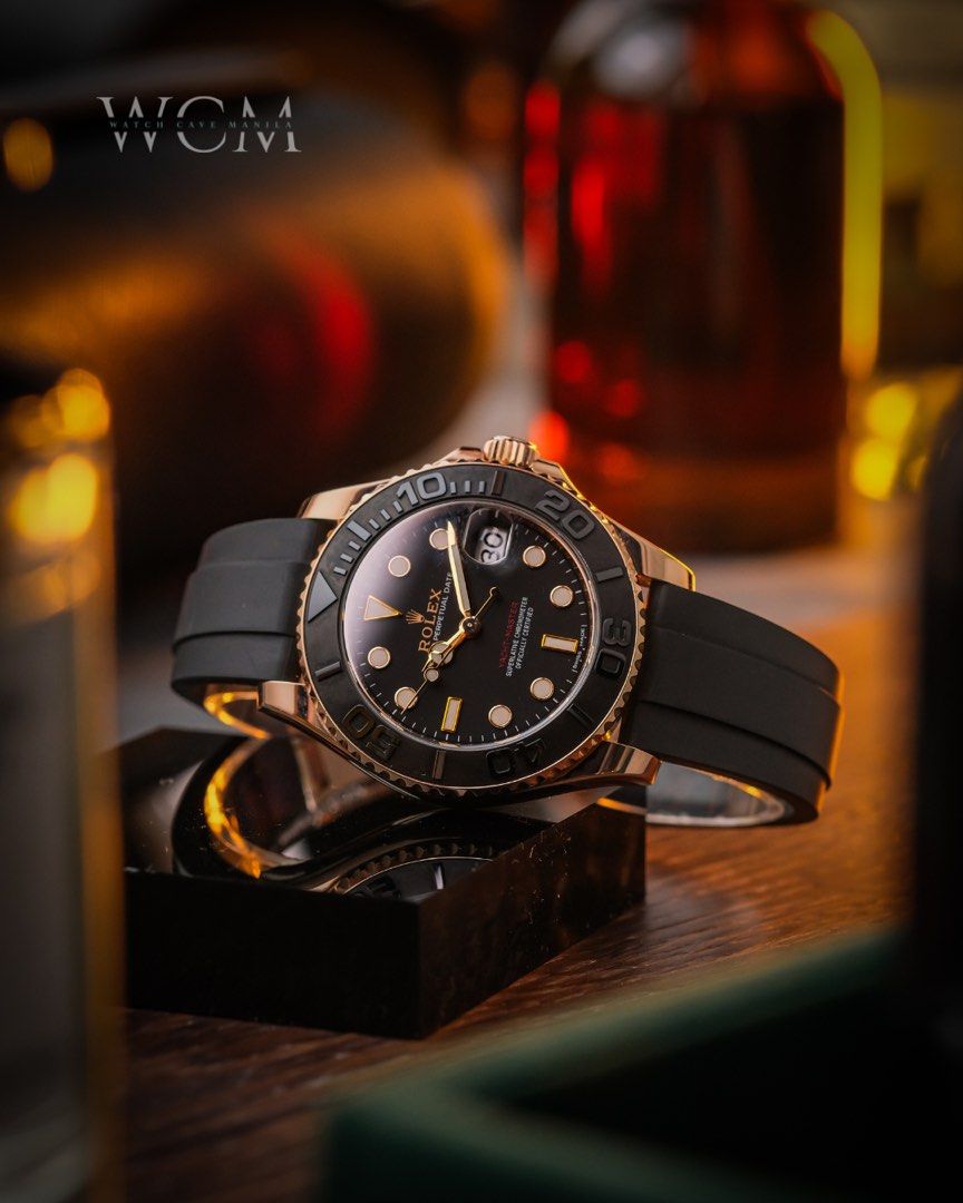 2016 Yacht-Master 37 Rose Gold Oysterflex (Category: Luxury Watches) located in Manila. Submitted by wcmanila (Listing ID 1452511558, Image 1). Description: Full Set .