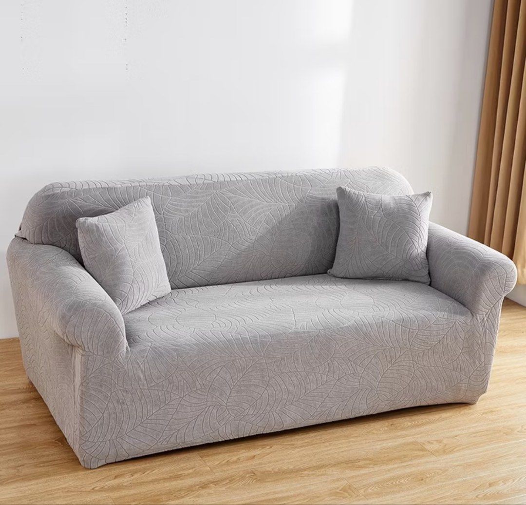 2-seater Embossed Velvet Sofa Cover (Category: Sofas) located in Pasig City. Submitted by trish_p (Listing ID 1452663940, Image 1). Description: - Elegant 2-seater sofa cover with embossed velvet texture. - Soft, stretchable, and washable fabric for easy maintenance. - Designed for a snug fit on most 2-seater sofas (sofa length 145-185cm). - Quickly refreshes and protects your furniture. - Includes pillowcase for a coordinated look. RFS: Bought t